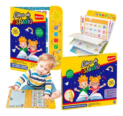 LIBRO DE ESTUDIO INFANTIL INTERACTIVO