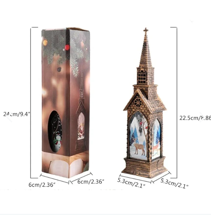 FAROL NAVIDEÑO IGLESIA (x3)