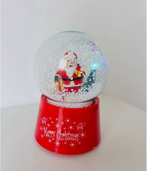 BOLA DE NIEVE CRISTAL