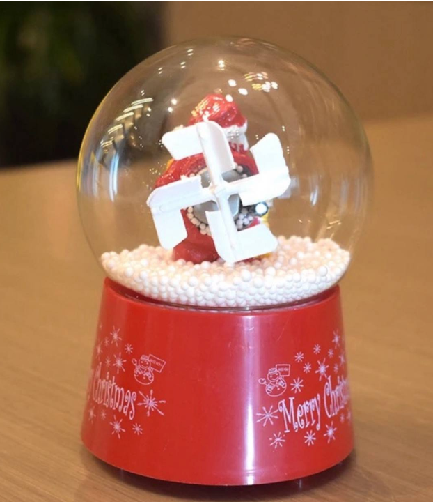 BOLA DE NIEVE CRISTAL