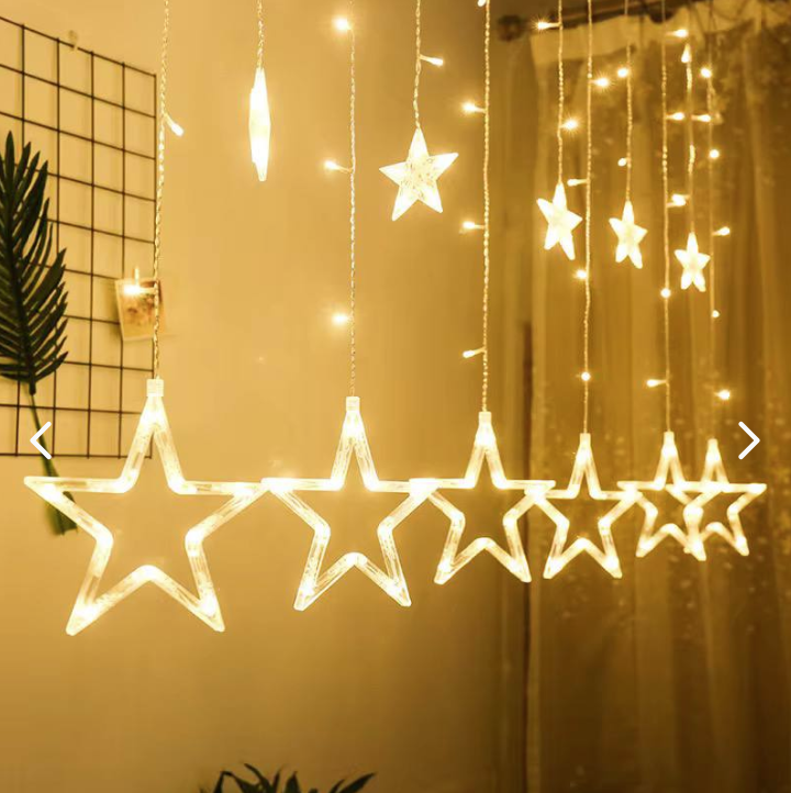 LUCES DE NAVIDAD DISEÑO ESTRELLA