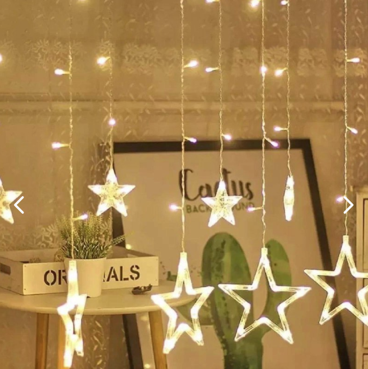 LUCES DE NAVIDAD DISEÑO ESTRELLA