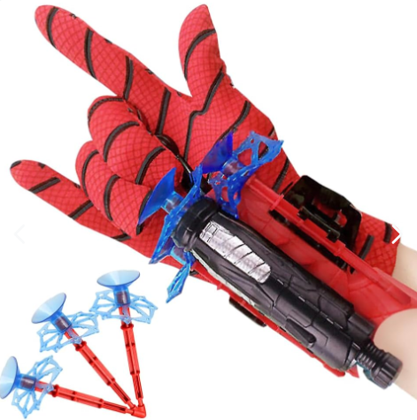 GUANTE SPIDERMAN LANZA RED