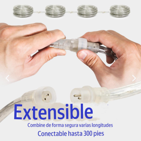 MANGUERA LUCES  NAVIDAD 10 METROS